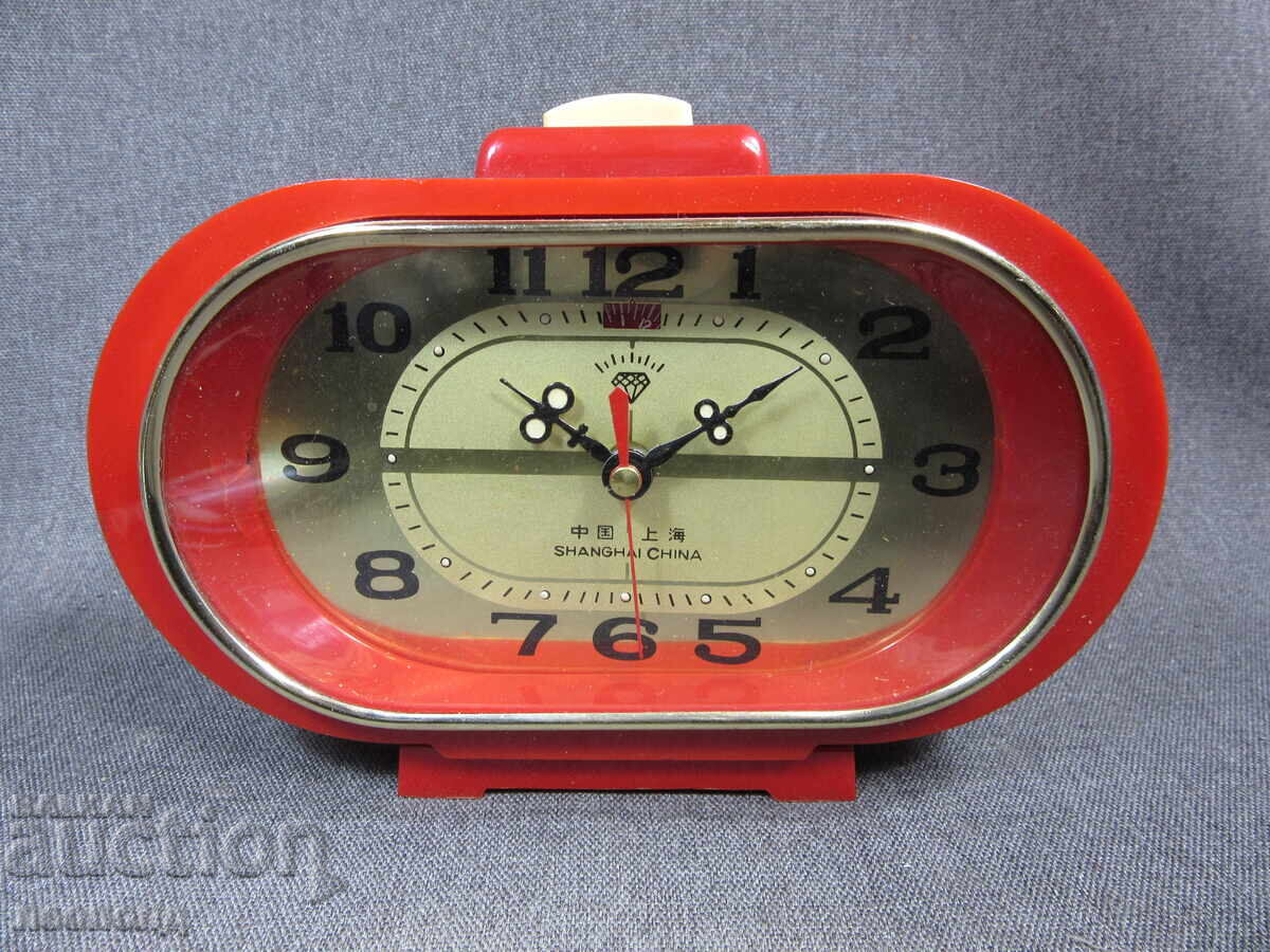 VECHI CEAS MECANIC CU ALARMĂ RETRO SOC DIAMOND CHINA