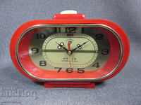 OLD RETRO SOC MECHANICAL ALARM CLOCK DIAMOND CHINA