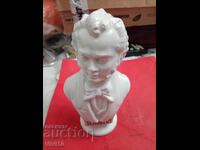 Antique porcelain figurine, Schubert