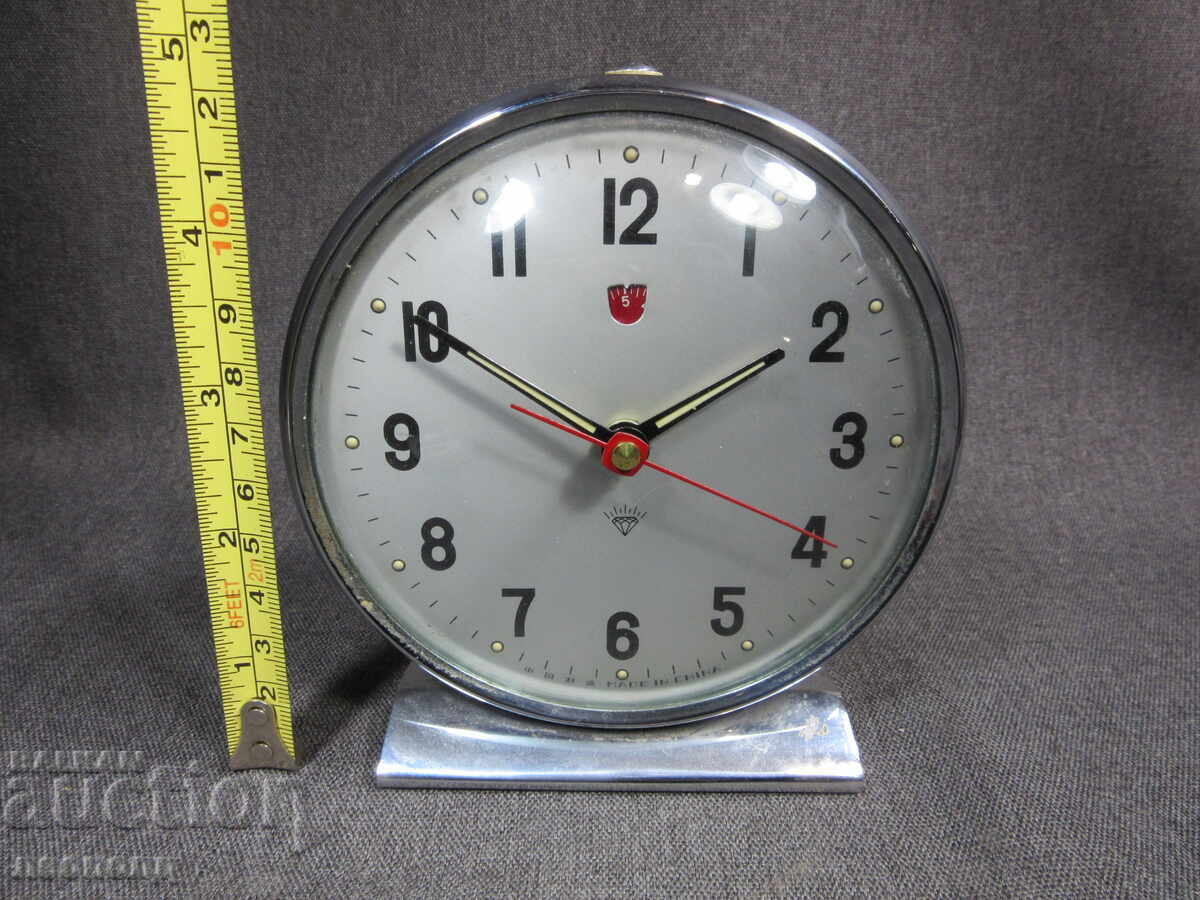 VECHI CEAS MECANIC CU ALARMĂ RETRO SOC DIAMOND CHINA - 5