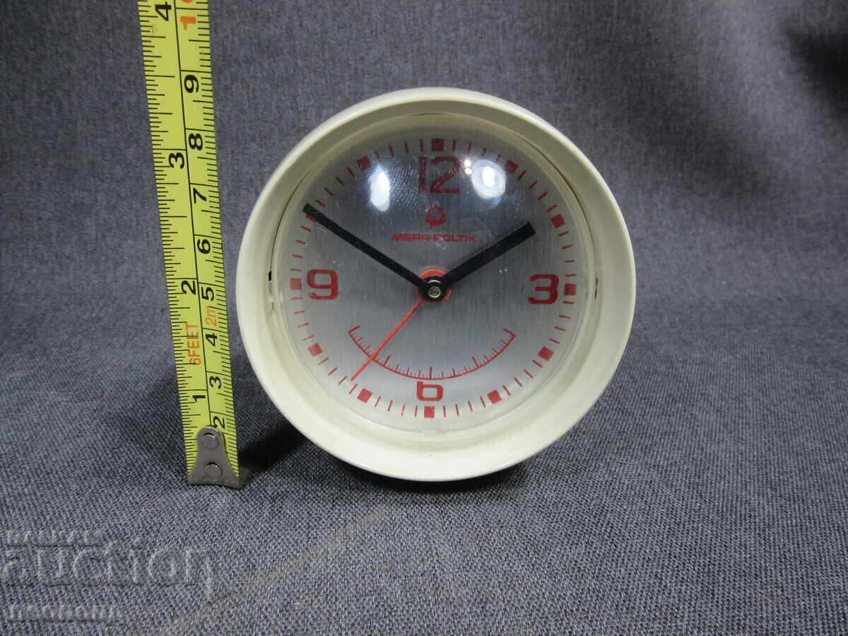 VECHI CEAS MECANIC DEȘTEPTĂTOR RETRO SOC MERA POLTIK - 5