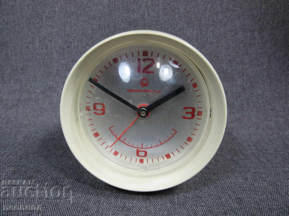 VECHI CEAS MECANIC DEȘTEPTĂTOR RETRO SOC MERA POLTIK