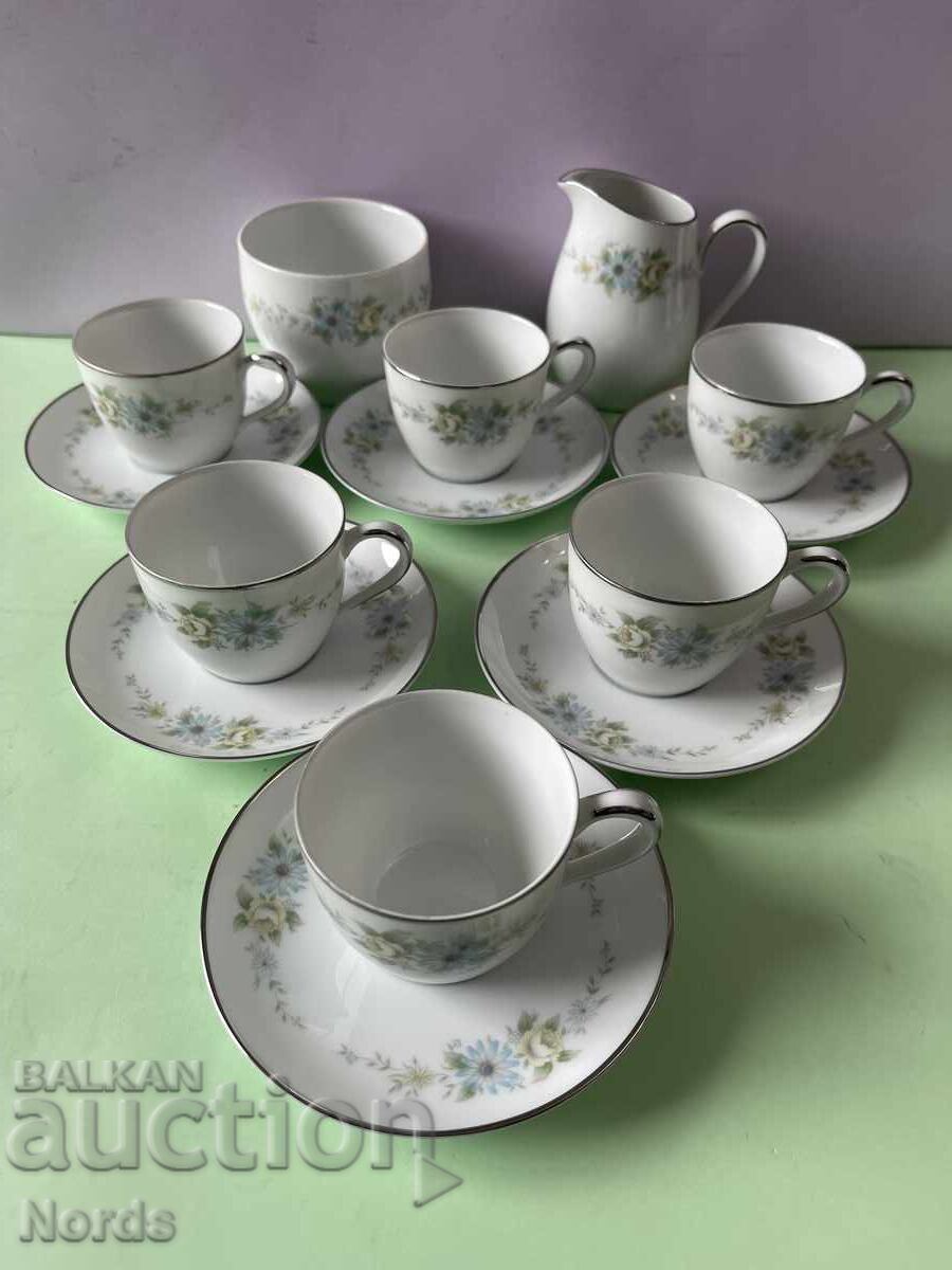 Аукцион Японски сервиз за кафе Noritake