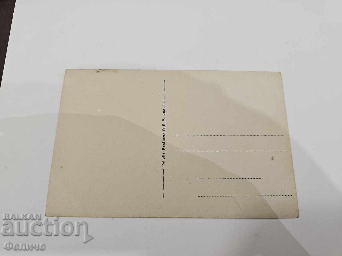 Livrarea Carte poștală foto militară regală bulgară - soldați cu câine