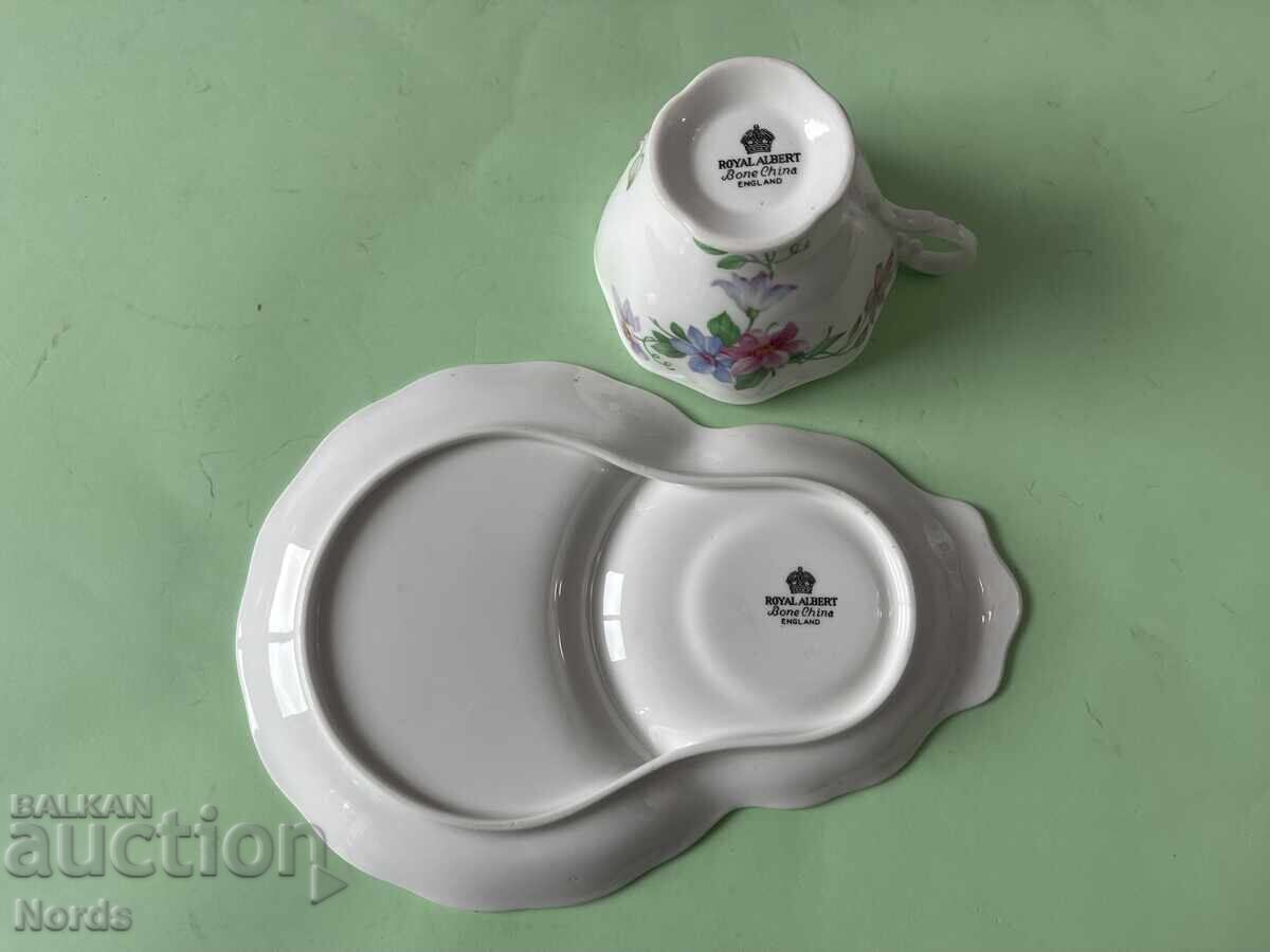 Royal Albert Όμορφο σετ τσαγιού - 5