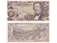 tino37- АВСТРИЯ - 20 ШИЛИНГА  - 1967г - VF
