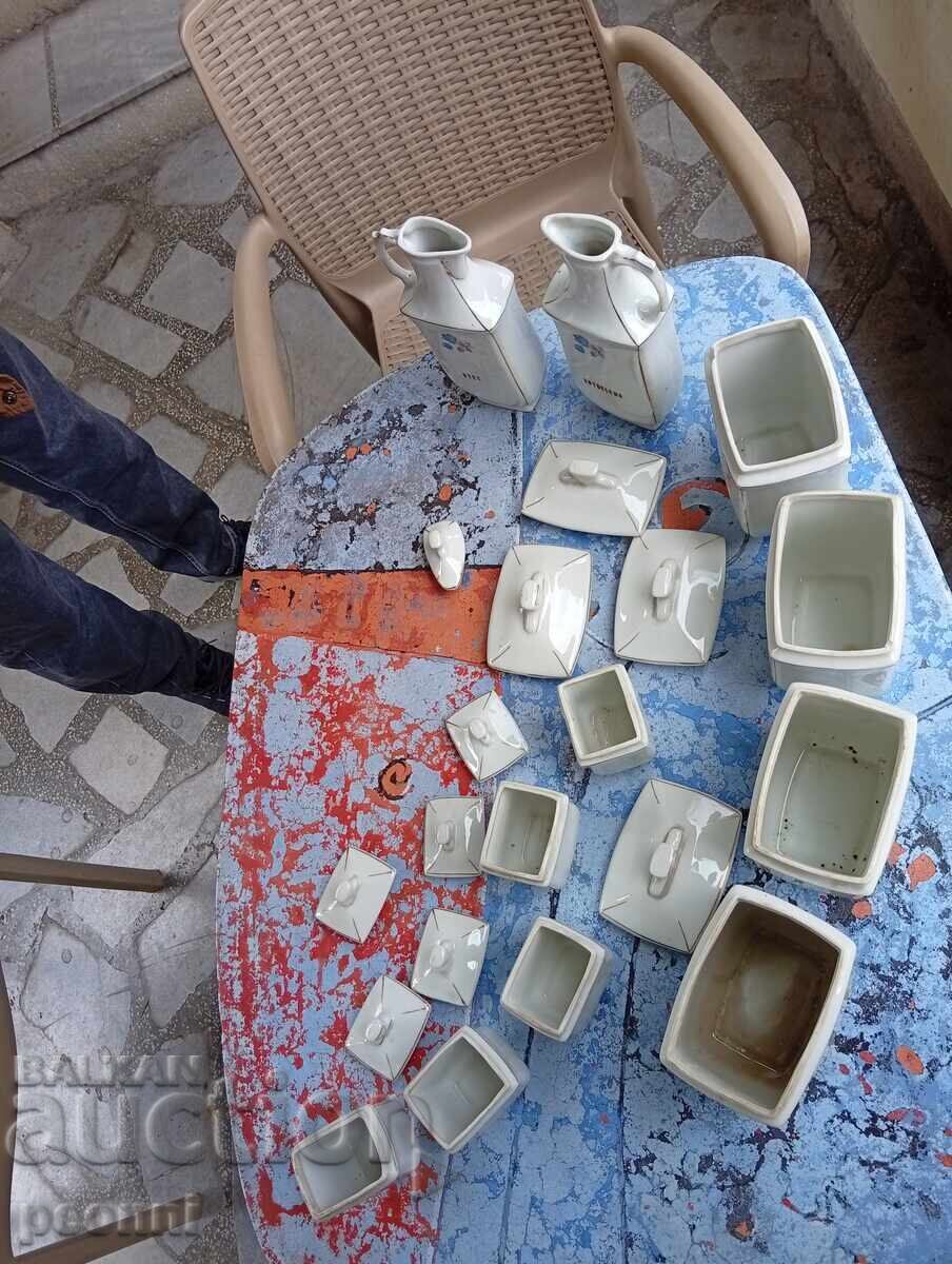 Σπάνιο πορσελάνινο σερβίτσιο Izida για εξαγωγή - 5