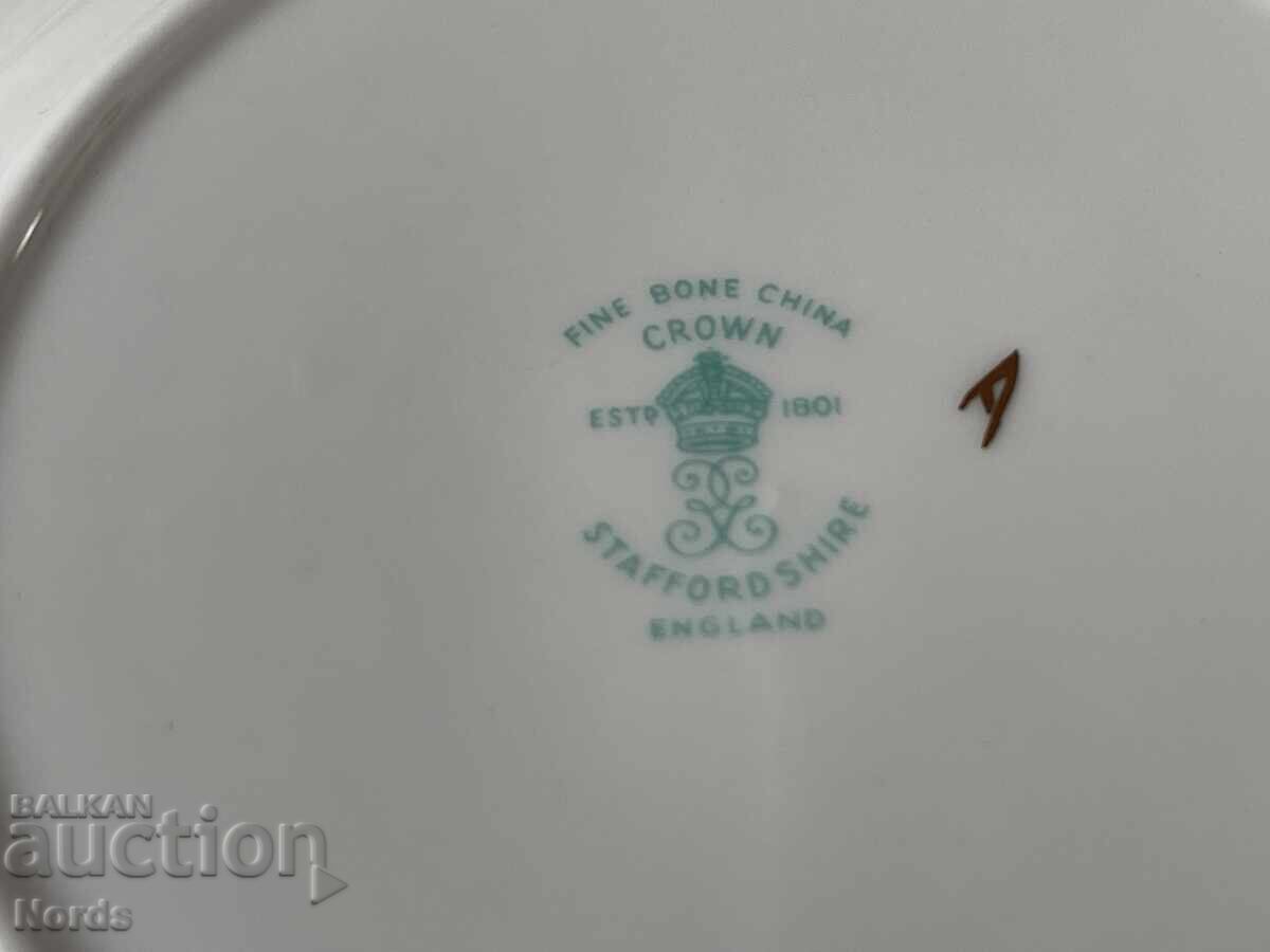 Όμορφο αγγλικό τριπλό σετ τσαγιού - 6