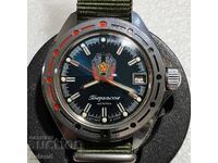 СССР Рядък Часовник Восток Генералски Автоматик 21 Камъка