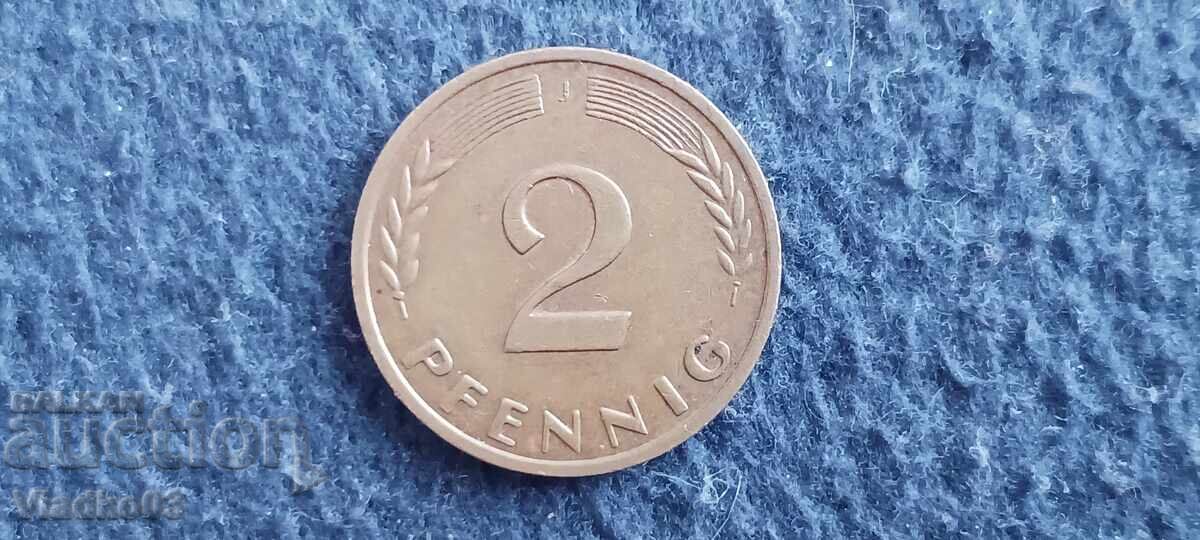 Germany 2 pfennig 1971