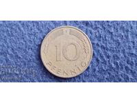 Γερμανία 10 πένιγκ 1976