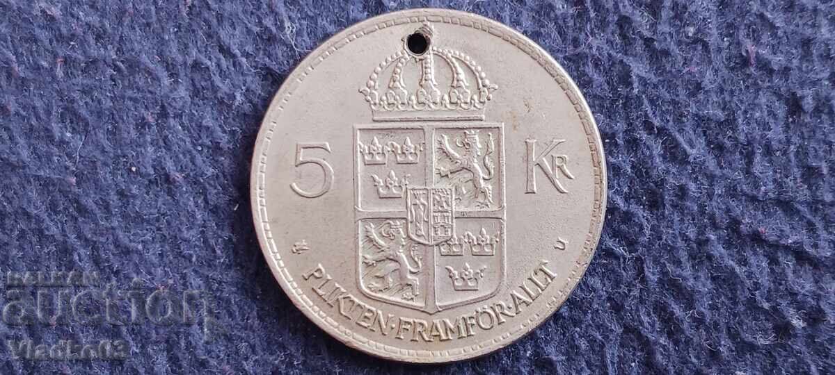 Швеция 5 крони 1972