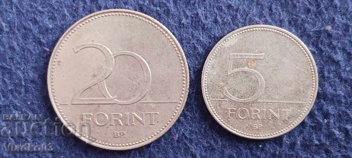 Унгария лот 2 монети