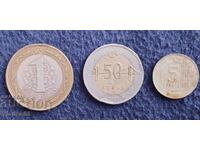 Τουρκία παρτίδα 3 νομίσματα