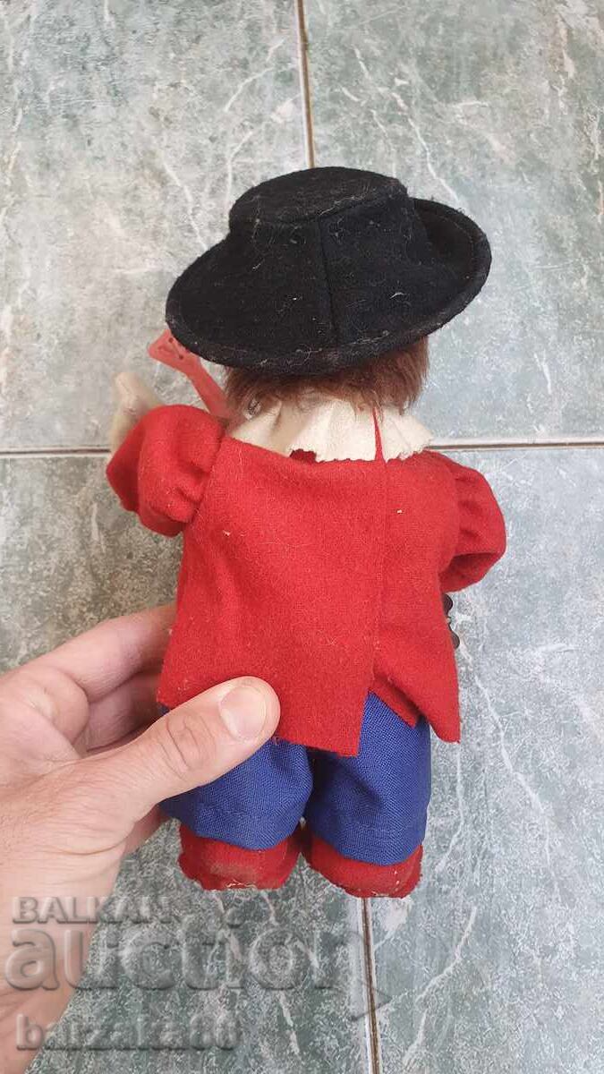 Аукцион Стара механична играчка Клоун с ключ