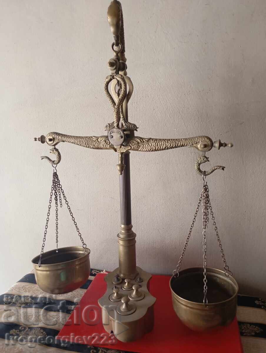 Cântar baroc pentru decor