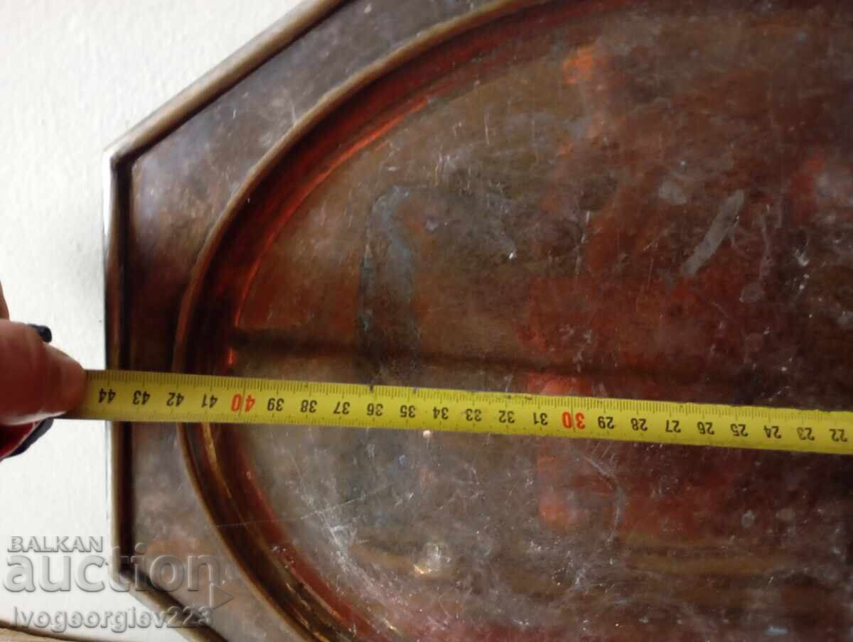 Licitație Tavă vintage argintată