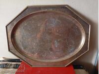 Винтидж посребрен поднос,табла