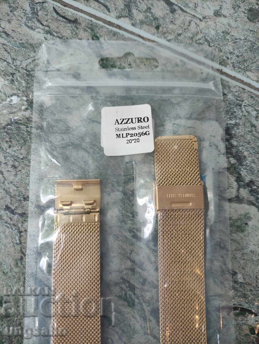 Κίτρινο ατσάλινο λουράκι με τιμή € 15.00 | 29.34 BGN