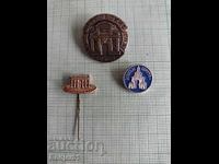 insigne - istorice "porturi" - 3 buc