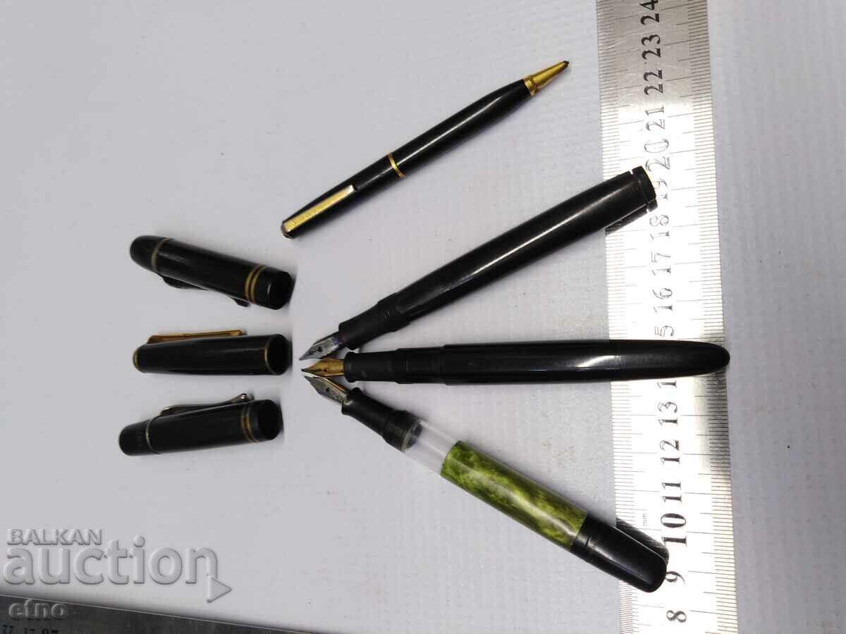 3 OLD PENS + Pencil, fountain pen - 7