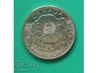 Canada 25 cents 2015 - Poppy
