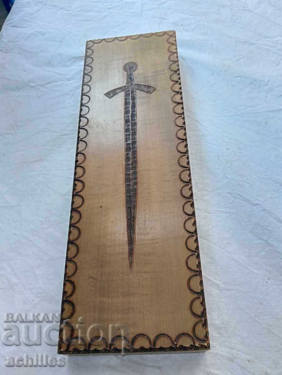 Стар полски сувенир меч - 7
