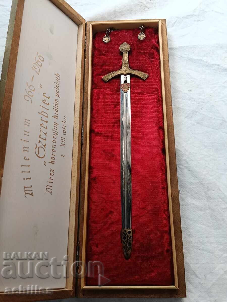 Стар полски сувенир меч