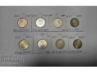 Αυστρία, πλήρες σετ αναμνηστικών κερμάτων 2 ευρώ