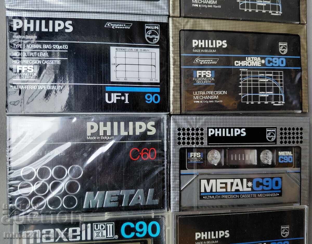 Auction  New audio cassettes in box