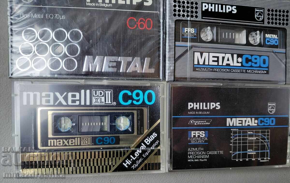 Delivery of New audio cassettes in box