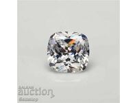 BZC! 4.15 ct diffusion sapphire cushion from 1c!