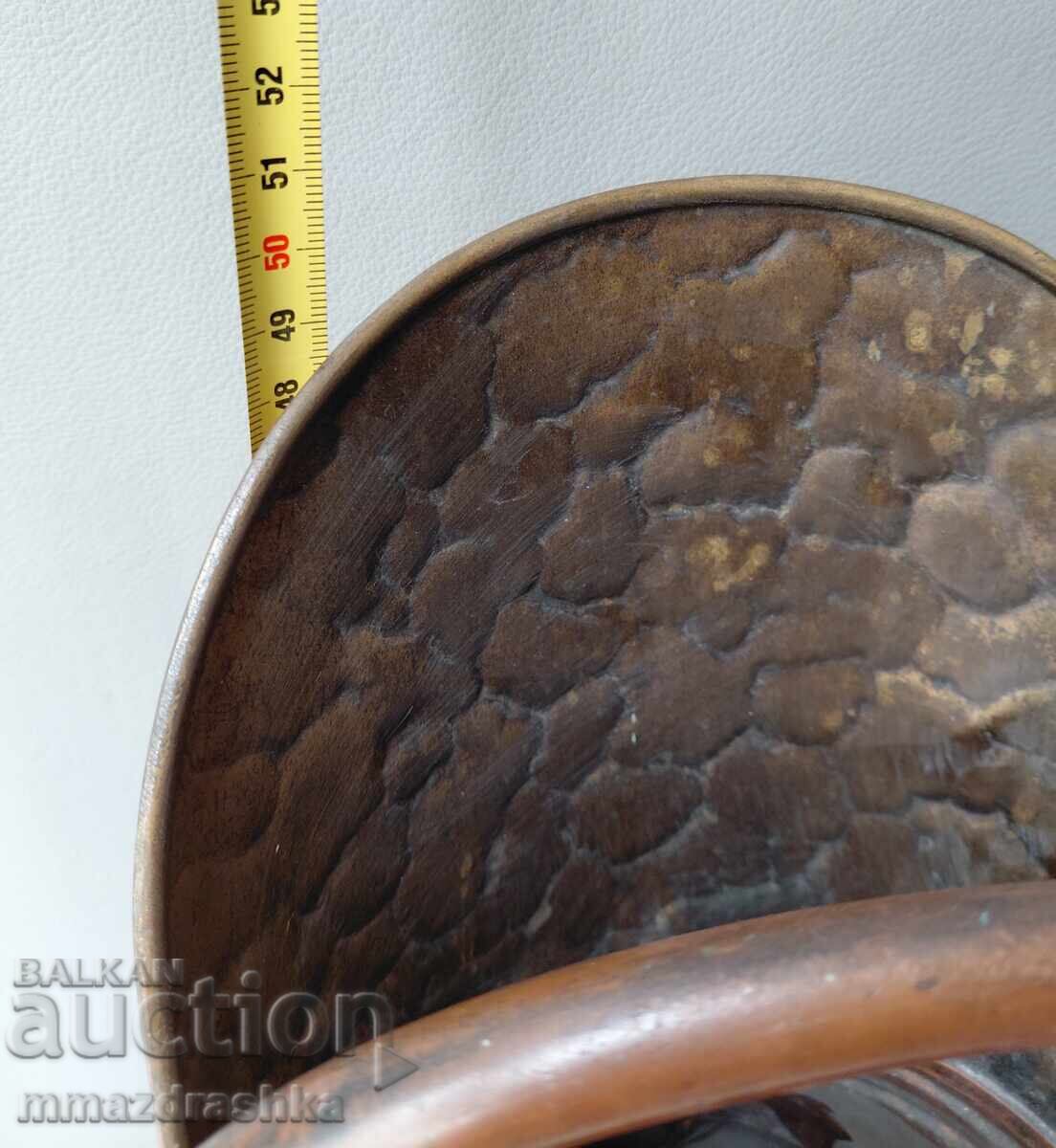 Copper pot for coals - 6