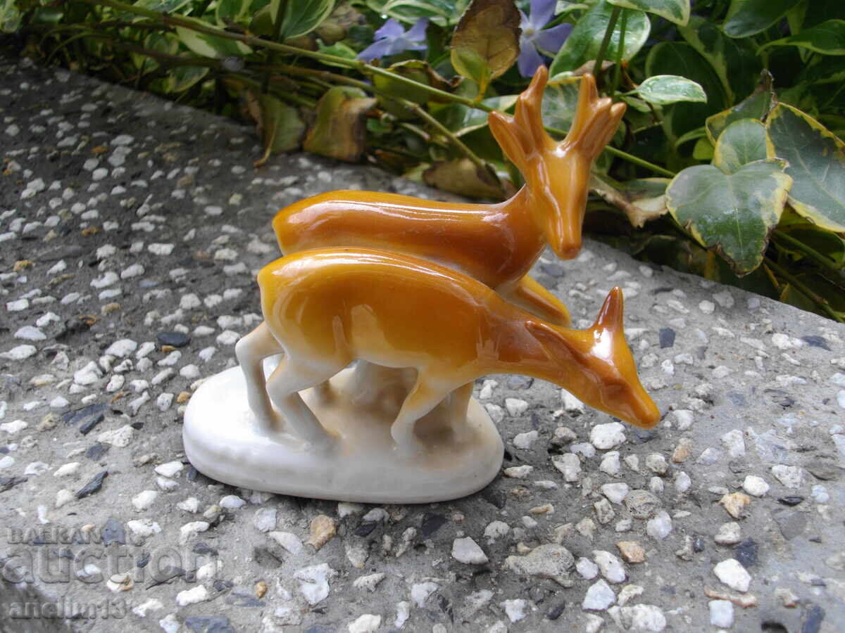 ΠΑΛΑΙΟΣ ΒΟΥΛΓΑΡΙΚΟΣ ΠΟΡΣΕΛΑΝΙΝΟΣ ΕΛΑΦΟΣ ΚΑΙ ΕΛΑΦΙΝΑ με τιμή € 15.00 | 29.34 BGN