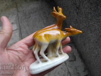 ΠΑΛΑΙΟΣ ΒΟΥΛΓΑΡΙΚΟΣ ΠΟΡΣΕΛΑΝΙΝΟΣ ΕΛΑΦΟΣ ΚΑΙ ΕΛΑΦΙΝΑ