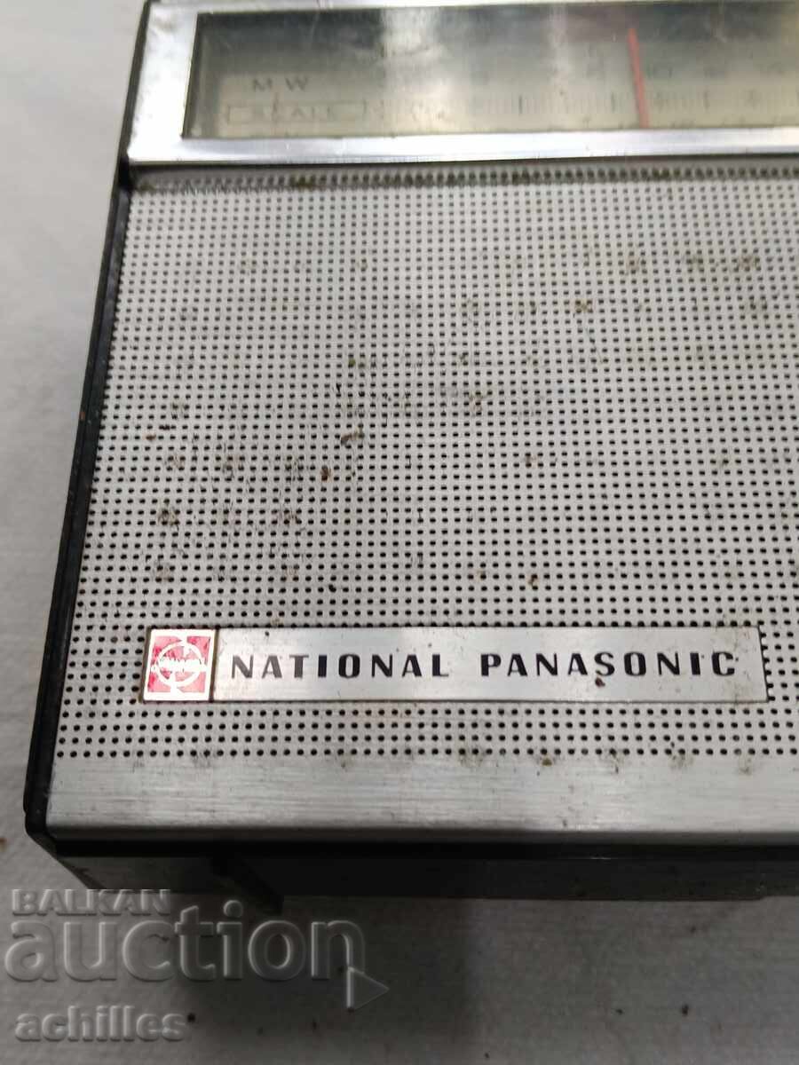 National Panasonic transistor radio with price € 7.00 | 13.69 BGN National Panasonic transistor radio with price € 7.00 | 13.69 BGN