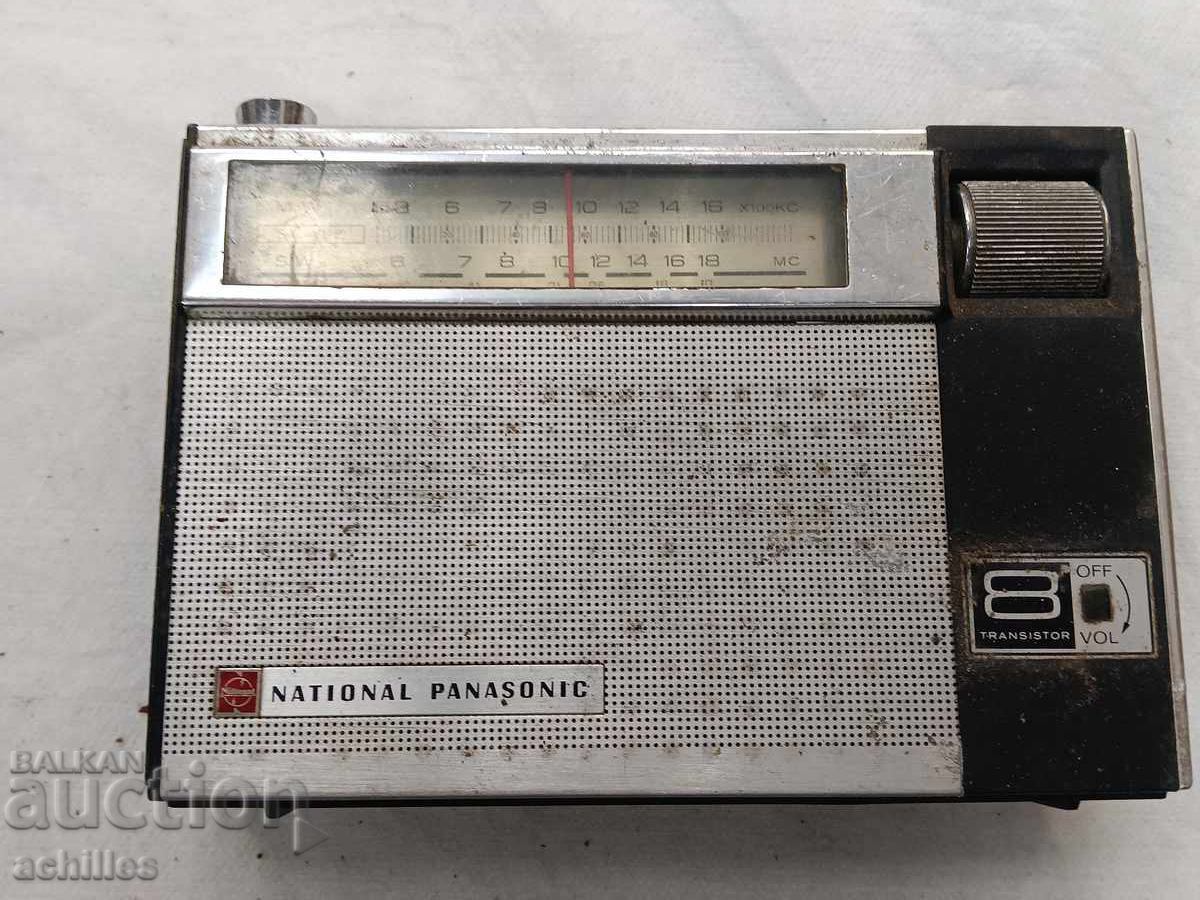 National Panasonic transistor radio National Panasonic transistor radio