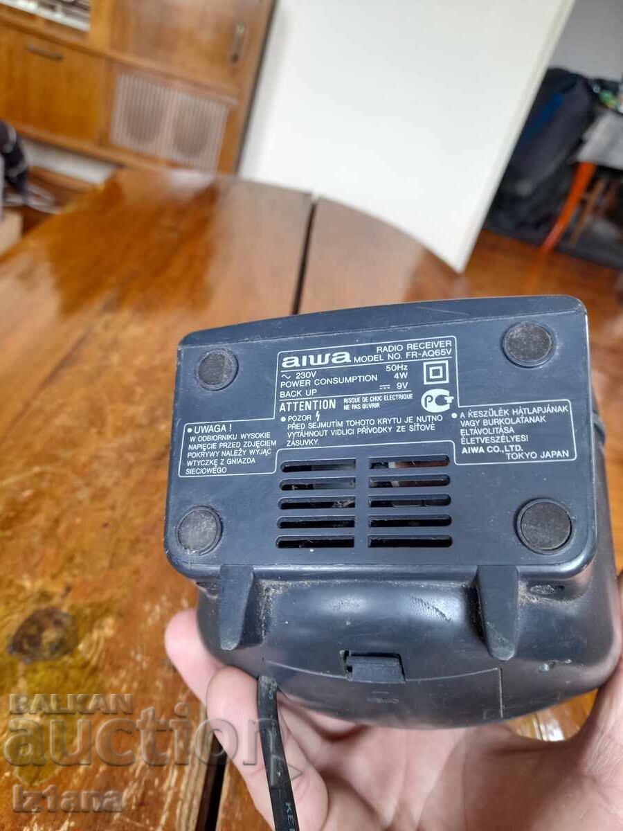 Radio vechi, radio cu ceas Aiwa - 5