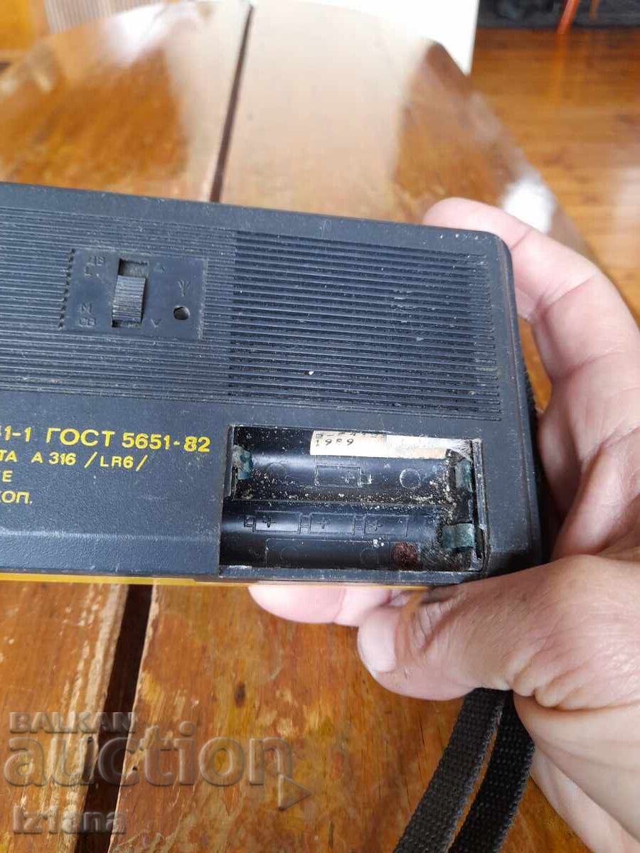 Παλιό ραδιόφωνο, ραδιοφωνικός δέκτης Vega RP-341-1 - 6