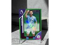 Κάρτα με αυτόγραφο Topps Bernardo Silva