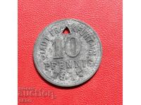 Germania-Hesse-Frankfurt pe Main-10 Pfennig 1917