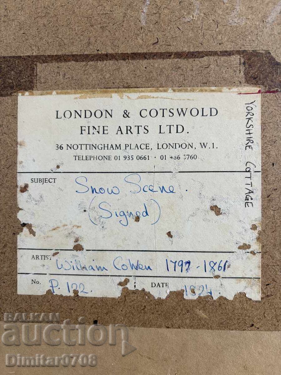 Original watercolor (1824) - William Cowan - 6