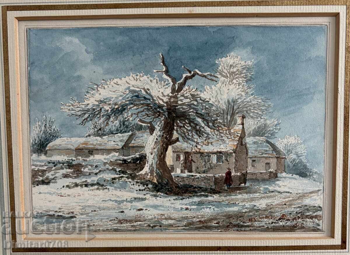 Original watercolor (1824) - William Cowan