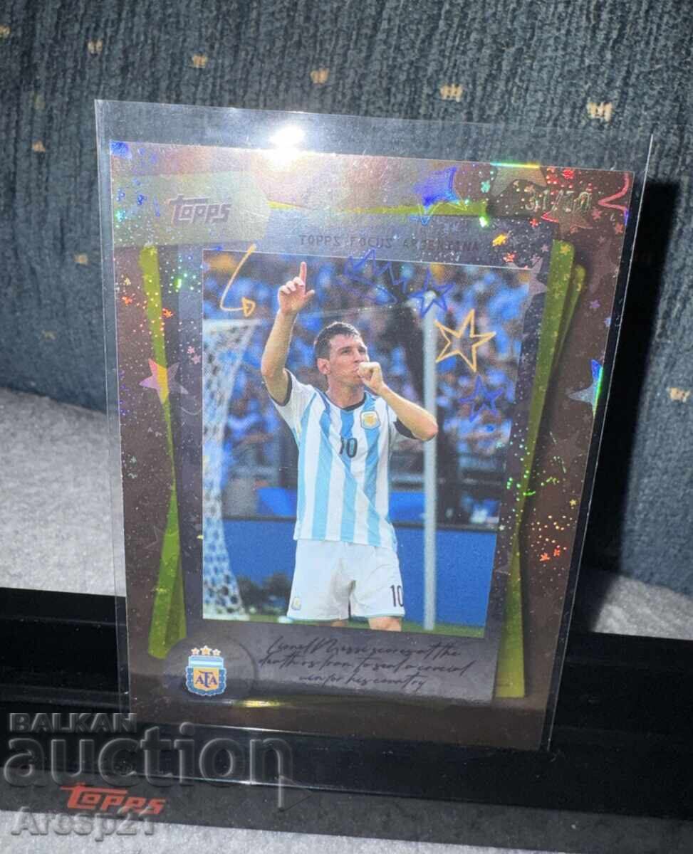 Κάρτα Topps του Messi