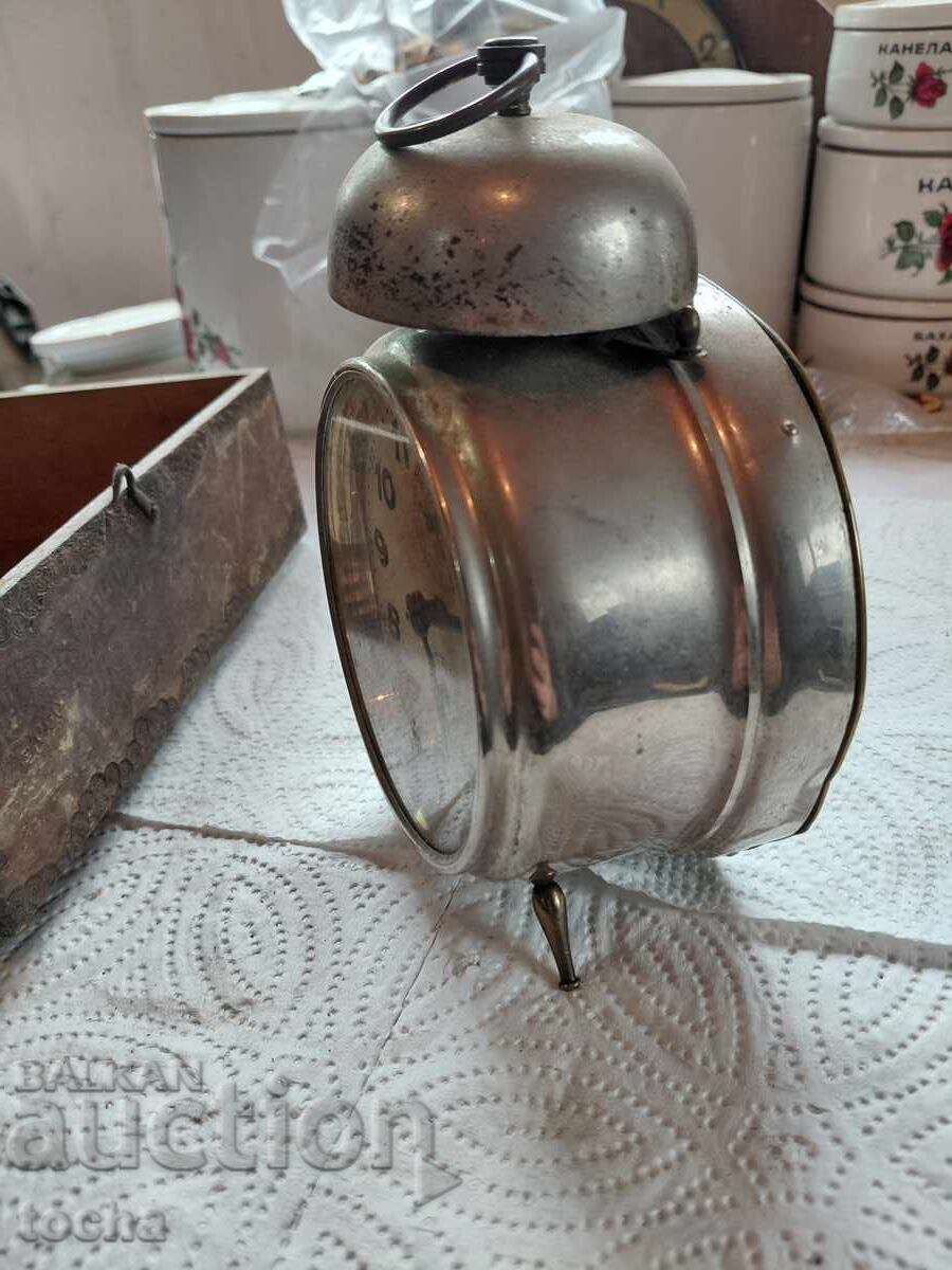 Ceas deșteptător vechi Junghans, bine păstrat - 5