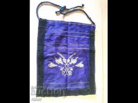 Αυθεντική υφαντή ποδιά με πολλή σύρμα, παραδοσιακή φορεσιά