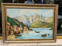 Pictură unică, ulei, semnată B. Asenov 1986