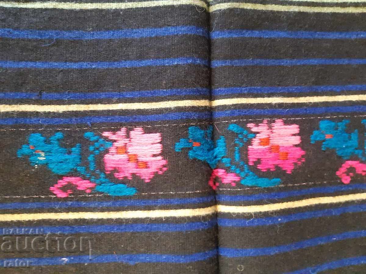 Șorț din lână țesut autentic, costum - 5