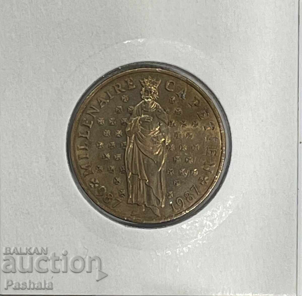 Franța 10 franci 1987 cu preț € 4.00 | 7.82 BGN