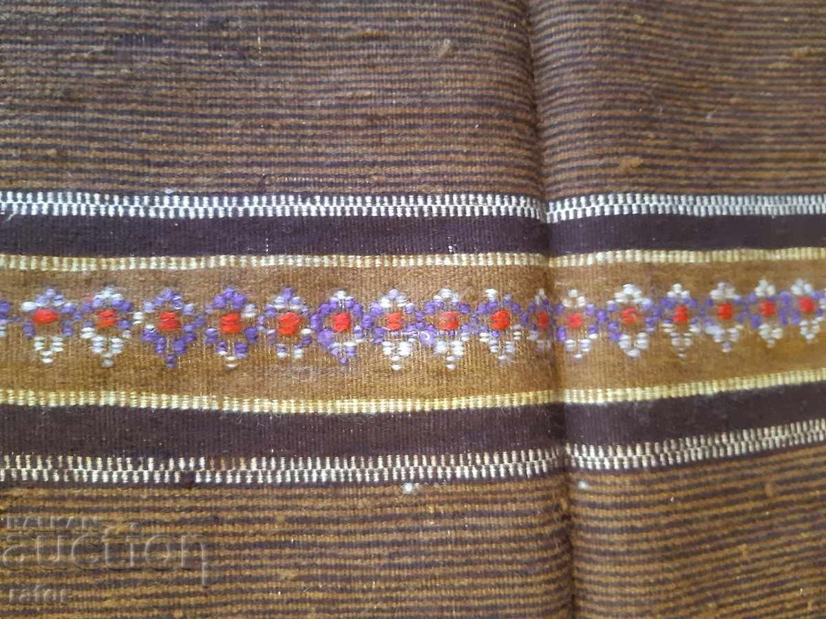 Șorț din lână țesut autentic, costum - 5